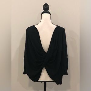 Moda International Twisted Back Sweater